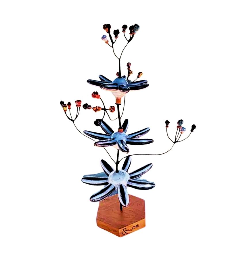 Flores en fantasía